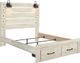 Signature Design by Ashley® Cambeck Whitewash Queen Storage Panel Bed-1