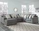 Ashley® Castano 4-Piece Jewel Left-Arm Facing Sofa Sectional and Chaise-2