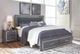 Signature Design by Ashley® Lodanna Gray King Storage Panel Bed-4