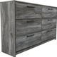 Signature Design by Ashley® Baystorm 4-Piece Gray Queen Panel Bed Set-2