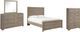 Signature Design by Ashley® Culverbach 4-Piece Gray Full Panel Bed Set-0