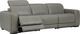 Signature Design by Ashley® Correze 3-Piece Gray Power Reclining Sectional-4