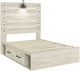 Signature Design by Ashley® Cambeck Whitewash Full 2-Drawer Storage Panel Bed-1