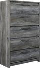 Signature Design by Ashley® Baystorm 5-Piece Gray Queen Panel Bed Set-4