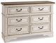 Signature Design by Ashley® Realyn 2-Piece Chipped White Twin Panel Bed Set-4