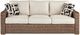 Signature Design by Ashley® Beachcroft 5 Piece Outdoor Conversational Set-1