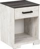 Signature Design by Ashley® Shawburn White/Dark Charcoal Gray Nightstand-0