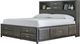 Signature Design by Ashley® Caitbrook 2-Piece Gray California King Storage Bed Set-1