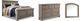 Signature Design by Ashley® Lettner 3-Piece Light Gray Queen Panel Bed Set-0
