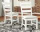 Signature Design by Ashley® Valebeck 9-Piece White/Brown Dining Set-3