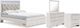 Signature Design by Ashley® Altyra 4-Piece White King Upholstered Panel Storage Bed Set-0