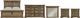 Signature Design by Ashley® Markenburg 5-Piece Brown Queen Panel Bed Set-0