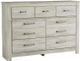 Signature Design by Ashley® Bellaby 4-Piece Whitewash Queen Storage Platform Bed Set-2