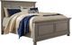 Signature Design by Ashley® Lettner 2-Piece Light Gray Queen Panel Bed Set-1