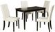 Signature Design by Ashley® Kimonte 5-Piece Ivory Dining Set-0