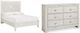 Signature Design by Ashley® Paxberry 2-Piece Whitewash Full Panel Bed Set-0