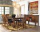 Signature Design by Ashley® Ralene 10-Piece Medium Brown Dining Set-4
