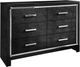 Signature Design by Ashley® Kaydell 2-Piece Black King Storage Panel Bedroom Set-2