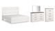 Signature Design by Ashley® Gerridan 4-Piece Gray/White King Panel Bed Set-0