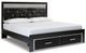 Signature Design by Ashley® Kaydell 5-Piece Black Queen Upholstered Storage Panel Bed Set-1