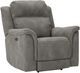 Signature Design by Ashley® Next-Gen DuraPella Slate Power Recliner With Adjustable Headrest-0