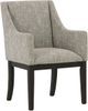 Signature Design by Ashley® Burkhaus Dark Brown Dining Arm Chair-0