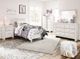 Signature Design by Ashley® Paxberry 2-Piece Whitewash Twin Panel Bed Set-4