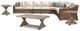 Signature Design by Ashley® Beachcroft 4-Piece Beige Outdoor Seating Set-0