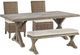 Signature Design by Ashley® Beachcroft 4-Piece Beige Outdoor Dining Set-0