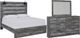Signature Design by Ashley® Baystorm 3-Piece Gray Queen Panel Bed Set-0