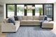 Ashley® Enola 5-Piece Sepia Right-Arm Facing Sofa Sectional and Chaise-1