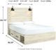 Signature Design by Ashley® Cambeck Whitewash Queen 2-Drawer Storage Panel Bed-4