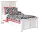 Signature Design by Ashley® Bostwick Shoals 5-Piece White Twin Panel Bed Set-1