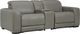 Signature Design by Ashley® Correze 3-Piece Gray Power Reclining Sectional with Console-0