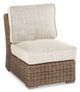 Signature Design by Ashley® Beachcroft 4-Piece Beige Outdoor Seating Set-3