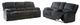 Signature Design by Ashley® Draycoll 2-Piece Slate Living Room Reclining Seating Set-0