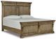 Signature Design by Ashley® Markenburg 5-Piece Brown Queen Panel Bed Set-1