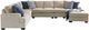 Ashley® Enola 5-Piece Sepia Right-Arm Facing Sofa Sectional and Chaise-0
