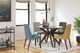 Signature Design by Ashley® Lyncott Charcoal/Brown Dining Side Chair-3