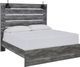 Signature Design by Ashley® Baystorm 4-Piece Gray Queen Panel Bed Set-1