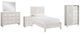 Signature Design by Ashley® Paxberry 4-Piece Whitewash Full Panel Bed Set-0