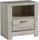 Signature Design by Ashley® Bellaby 5-Piece Whitewash Queen Storage Platform Bed Set-4