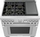 Thermador® Pro Grand® 36" Stainless Steel Freestanding Dual Fuel Natural Gas Range-3