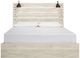 Signature Design by Ashley® Cambeck Whitewash King 2-Drawer Storage Panel Bed-1
