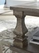 Signature Design by Ashley® Johnelle Weathered Gray Coffee Table-4