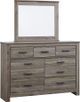 Signature Design by Ashley® Zelen 2-Piece Warm Gray King Panel Bed Set-4