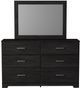 Signature Design by Ashley® Belachime Black Dresser and Mirror-1