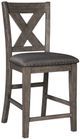 Signature Design by Ashley® Caitbrook 5-Piece Gray Counter Height Dining Set-2