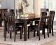 Signature Design by Ashley® Haddigan 7 Piece Dark Brown Dining Set-3