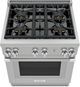 Thermador® Pro Harmony® 30" Stainless Steel Freestanding Natural Gas Range-4